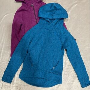 Old Navy Kids Blue and Purple Sweaters